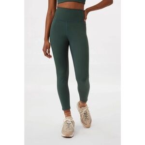 Girlfriend Collective Compressive High-Legging Moss Green Size Small